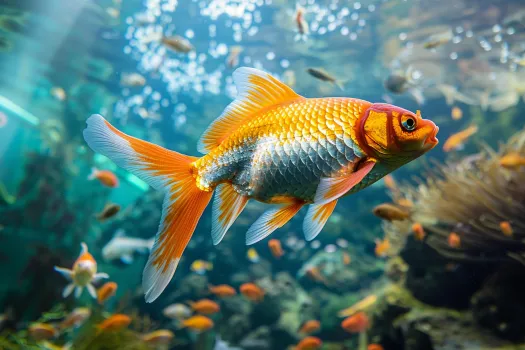 冬季金鱼趴缸底原因及解决方法