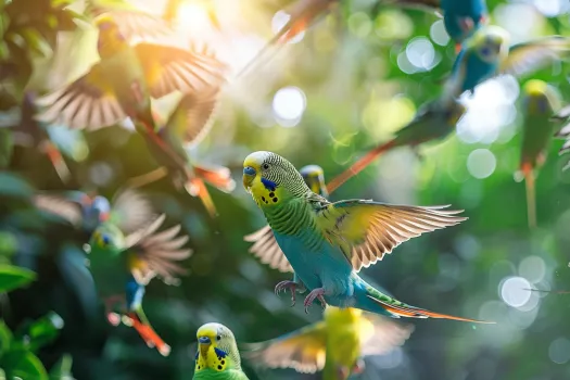 鹦鹉单眼伤风症状与治疗指南(图1)