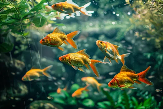 观赏鱼大口呼吸是什么原因？(图1)