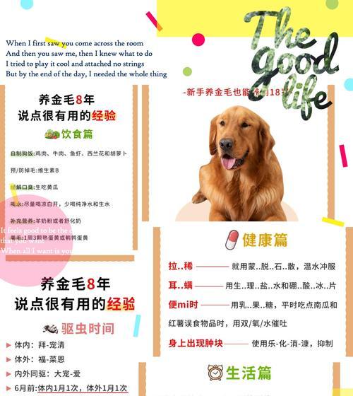 金毛狗掉毛周期与原因全攻略｜科学管理宠物毛发(图2)