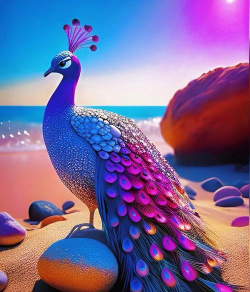 孔雀美丽外形全攻略｜揭秘其独特魅力与特征(图1)