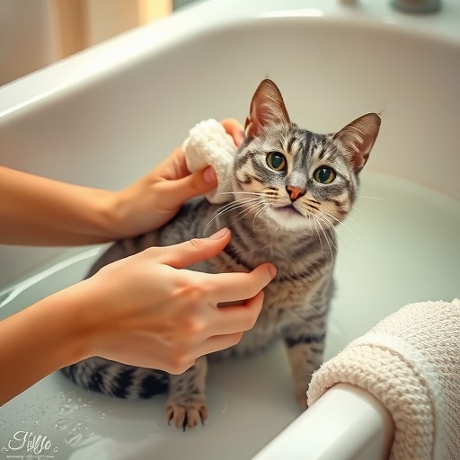 正确给猫咪洗澡的方法（如何让猫咪在洗澡中感到舒适与安全）(图3)