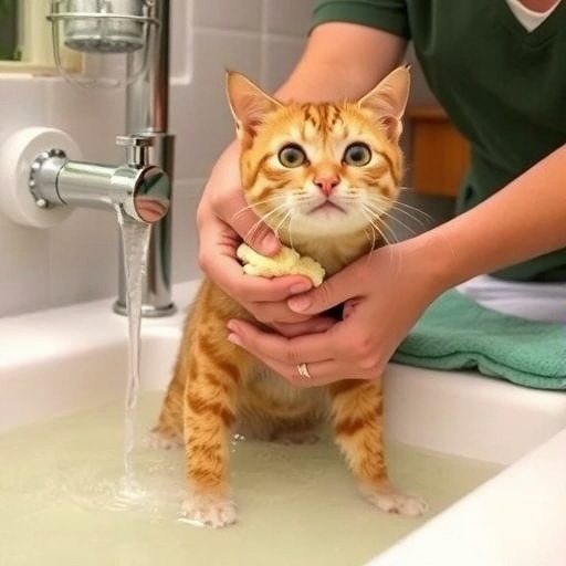 正确给猫咪洗澡的方法（如何让猫咪在洗澡中感到舒适与安全）(图5)