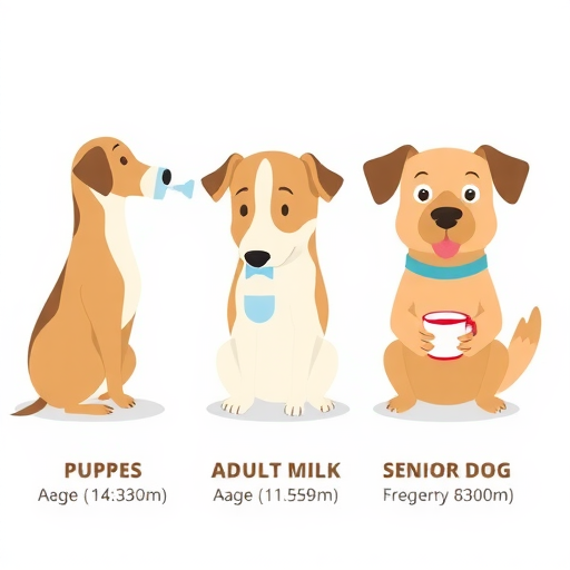 狗狗喝牛奶的时间与频率（揭秘狗狗从幼年到成年喝牛奶的变化及影响）(图3)