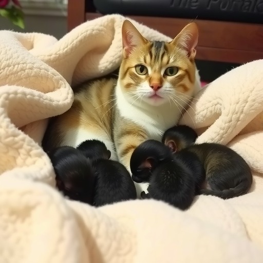 怎么知道猫咪生产完了没有?(图4) 怎么知道猫咪生产完了没有?(图4)