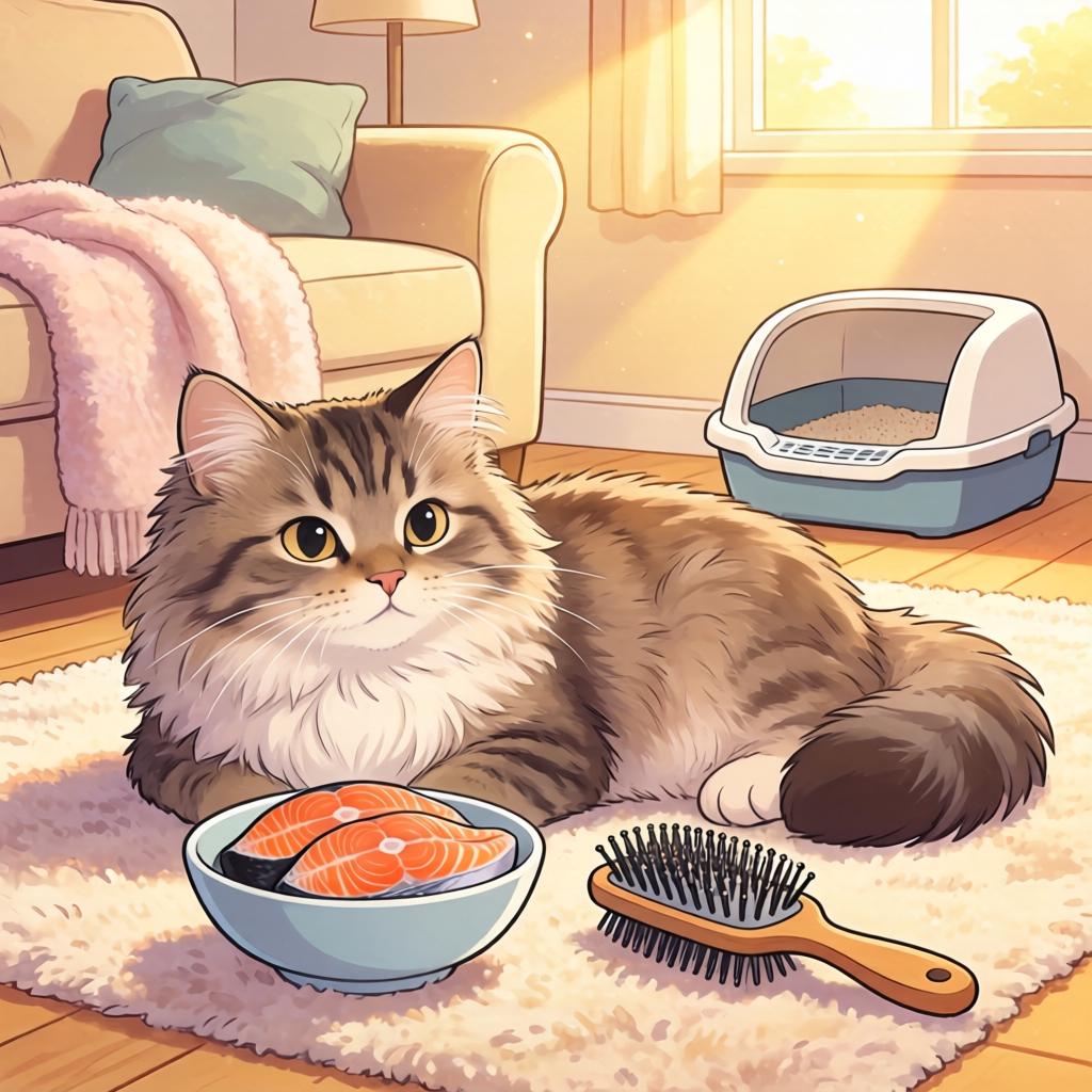 如何让猫爆毛问题迎刃而解？（探讨猫咪的饮食调理与护理方法）(图4)