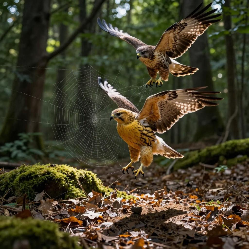 黄雀的命运（被天敌捕食的悲剧）(图4)
