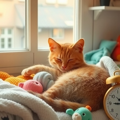 探秘猫咪的睡眠时间（揭开五岁猫咪的神秘睡眠时间，探索背后的科学原因和影响）(图4)