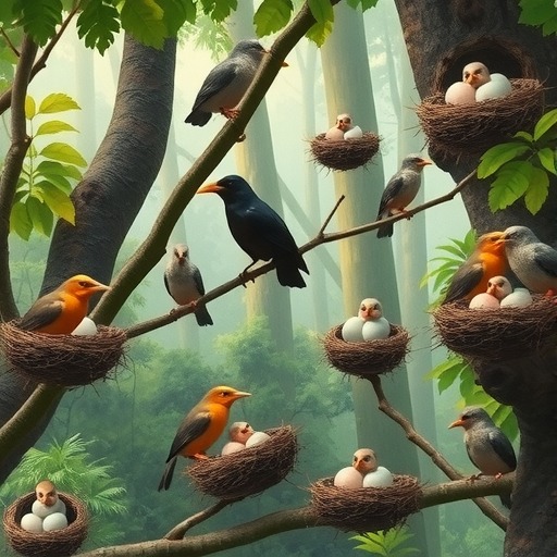 鸟类的繁殖方式及其进化意义(探索鸟类繁殖行为的奥秘和生存优势)(图2) 鸟类的繁殖方式及其进化意义(探索鸟类繁殖行为的奥秘和生存优势)(图2)