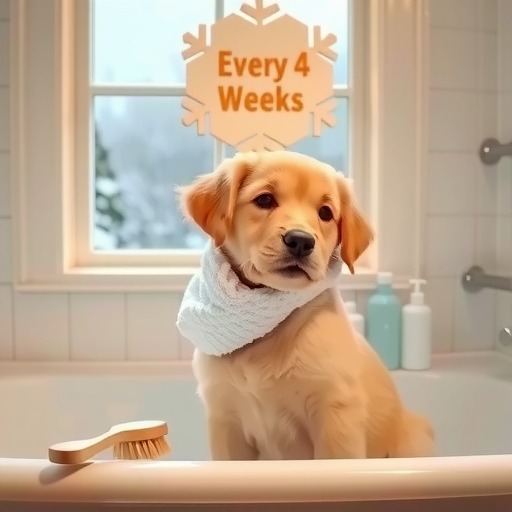 冬天应该多久给小狗洗一次澡？（科学洗澡频率的关键是什么？）(图3)