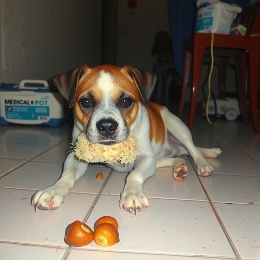 狗狗不吃饭呕吐泡沫状粘液，原因及处理方法