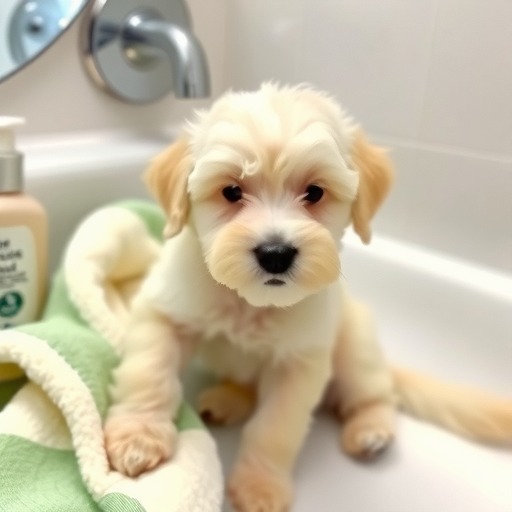 比熊三个月后可以洗澡吗？（探讨比熊宝宝洗澡的最佳时机和注意事项）(图4)