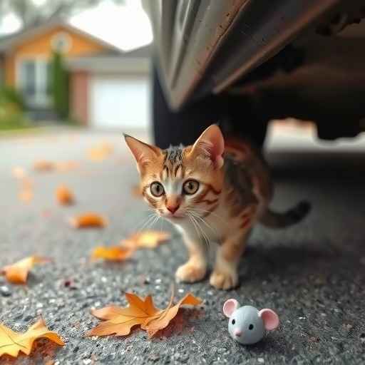 猫咪为什么喜欢藏在车底？(图2)