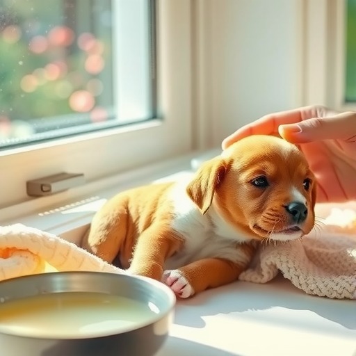 狗宝宝月子期间洗澡的时间和方法（了解宝宝狗狗月子期间洗澡的注意事项，让它安心舒适度过这段时间）(图4)