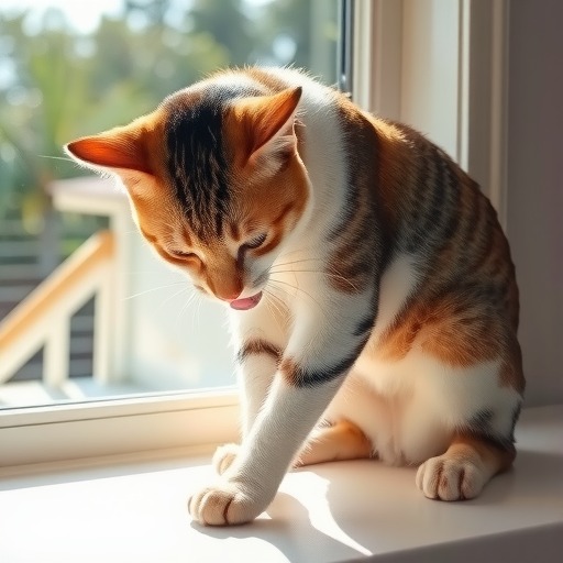 公猫舔生殖器是怎么回事？