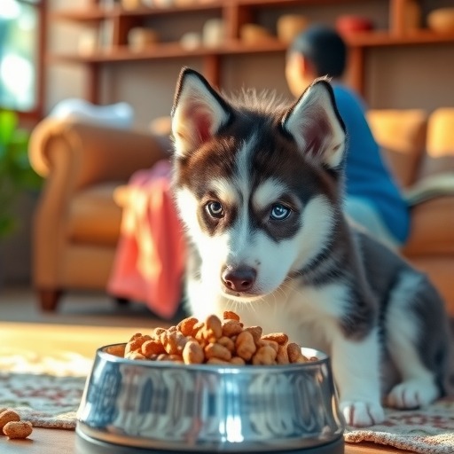 阿拉斯加什么时候开始吃硬狗粮？（了解阿拉斯加适应硬狗粮的时间及方法）(图4)