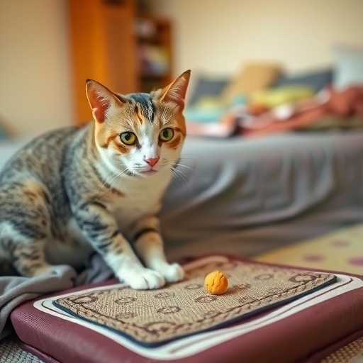 如何训练猫咪不上床（有效方法和关键技巧教你让猫咪不再在床上乱蹦）(图4)