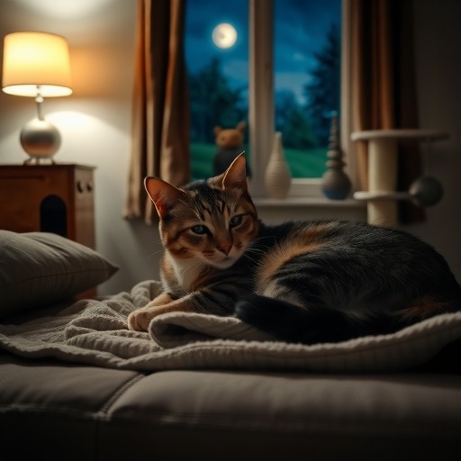 怎么样让猫咪晚上不闹腾？