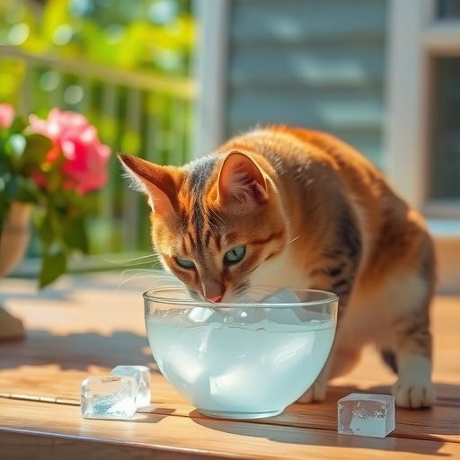 夏天可以给猫咪喝冰水降温吗？(图2)