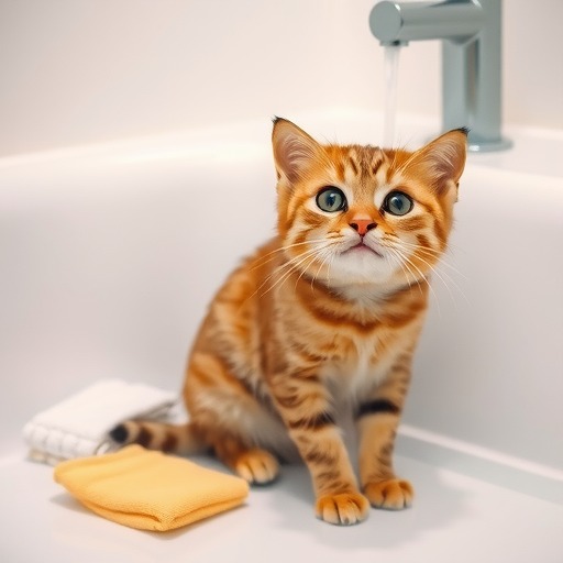 猫咪洗澡时间与方法|科学清洁全攻略(图5) 猫咪洗澡时间与方法|科学清洁全攻略(图5)