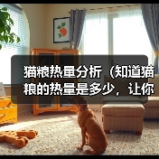 猫粮热量分析(知道猫粮的热量是多少,让你的猫咪健康活力无限)(图3) 猫粮热量分析全攻略(图3)