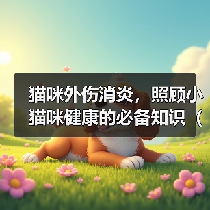 猫咪外伤消炎全攻略