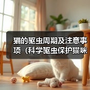 猫咪驱虫周期及注意事项全攻略