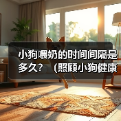 小狗喂奶的时间间隔是多久?(照顾小狗健康成长的关键)(图3) 小狗喂奶时间间隔全攻略(图3)