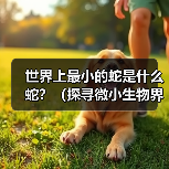 世界上最小的蛇是什么蛇?(探寻微小生物界的奇妙宠儿)(图2) 世界上最小的蛇种类全攻略(图2)