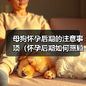 母狗怀孕后期的注意事项(怀孕后期如何照顾母狗)(图2) 母狗怀孕后期照顾全攻略(图2)