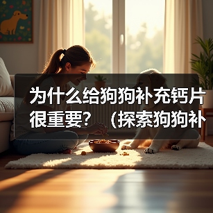 为什么给狗狗补充钙片很重要?(探索狗狗补充钙片的好处及适用情况)(图3) 给狗狗补充钙片的重要性及适用情况全攻略(图3)