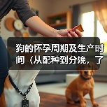 狗的怀孕周期及生产时间(从配种到分娩,了解狗的繁殖过程)(图3) 狗的怀孕周期及生产时间全攻略(图3)