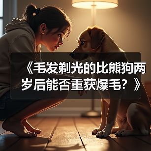 《毛发剃光的比熊狗两岁后能否重获爆毛?》(从无毛到爆毛,比熊狗恢复蓬松毛发的秘密揭秘!)(图3) 比熊狗剃光后如何恢复爆毛全攻略(图3)