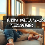 狗舔狗行为解析｜揭示人际真实关系核心技巧