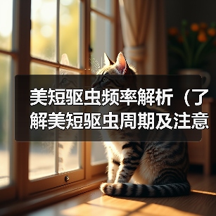 美短驱虫频率解析(了解美短驱虫周期及注意事项,助力宠物健康)(图4) 美短驱虫频率解析全攻略(图4)