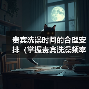贵宾洗澡时间的合理安排(掌握贵宾洗澡频率,让毛发更健康)(图4) 贵宾洗澡频率全攻略(图4)