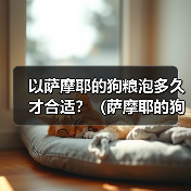 以萨摩耶的狗粮泡多久才合适?(萨摩耶的狗粮泡浸时间的重要性及最佳建议)(图4) 萨摩耶狗粮泡浸时间指南|科学喂养全解析(图4)