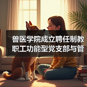 兽医学院成立聘任制教职工功能型党支部与管理委员会｜组织建设新举措