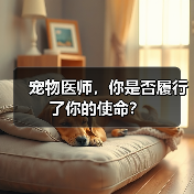 宠物医师,你是否履行了你的使命?(图3) 宠物医师的使命与责任思考|职业反思(图3)