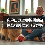 狗户口办理所需证件及要求全攻略
