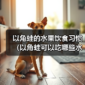 以角蛙的水果饮食习惯(以角蛙可以吃哪些水果?了解一下!)(图4) 以角蛙水果饮食指南|适合与禁忌全解析(图4)