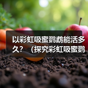 彩虹吸蜜鹦鹉寿命影响因素全解析(图4)