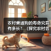 农村普通狗的寿命究竟有多长?(探究农村普通狗寿命的因素及延长方法)(图2) 农村普通狗寿命影响因素及延长方法全攻略(图2)