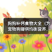 狗狗补钙食物大全｜科学喂养助健康成长(图4)