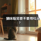 猫咪睡觉要不要用枕头全攻略