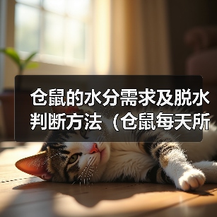 仓鼠饮水需求与脱水判断方法｜宠物养护全攻略
