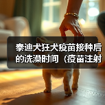 泰迪犬狂犬疫苗接种后的洗澡时间(疫苗注射后多久才能为你的泰迪犬洗澡?)(图2) 泰迪犬狂犬疫苗后洗澡注意事项|科学护理全攻略(图2)