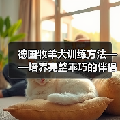 德国牧羊犬训练方法——培养完整乖巧的伴侣(了解德牧习性,科学训练你的犬只)(图3) 德国牧羊犬训练方法培养完整乖巧伴侣全攻略(图3)