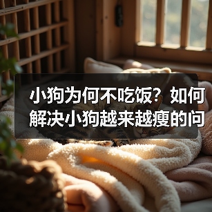 小狗为何不吃饭及解决瘦弱问题全攻略(图2)