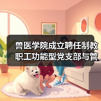 兽医学院成立聘任制党支部管理委员会｜组织建设新举措(图2)